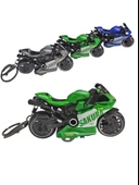 Motorsiklet Anahtarlık Renkli Motor Çek Bırak Anahtarlık -1 Adet - 1