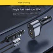 30W Araç Şarj Seti - 1.2m CC Kablolu thumbnail 3