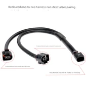 Volkswagen Etron id.4crozz/6crozz Uyumlu Tiz Salyangoz Korna - Tekli Korna + Splitter - 11