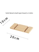 Ahşap Pegboard Orta Panel - 10*30cm (2 Çubuk Dahil) - 5