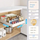 Çekmeceli Mutfak Dolabı Rafı - 53cm Derinlik - 40cm Genişlik thumbnail 1