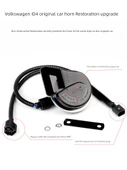 Volkswagen Etron id.4crozz/6crozz Uyumlu Tiz Salyangoz Korna - Tekli Korna + Splitter - 2