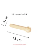 Ahşap Pegboard Aksesuarları - 5 Renkli Yıldız * 5 (Tekrarsız) - 4