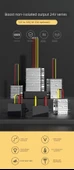12V - 24V DC Yükseltici Dönüştürücü - Y2-12V - 24V3A Büyük Alüminyum - 7