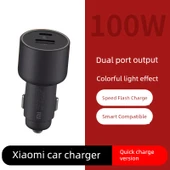 Xiaomi 100W Hızlı Şarj Araç Şarj Cihazı - 1A1C USB-C ve USB-A Portlu - 1