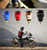 Motosiklet Çakmaklık Şarj Aleti - Mini Kırmızı (Kırmızı Işıklı) QC3.0+PD Süper Hızlı Şarj - 9