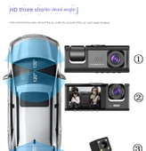 1080P HD Araç İçi Kamera - Çift Lens, WiFi Yok, 64GB Hafıza Kartı - 8