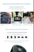 Volkswagen Polo Araç Şarj Cihazı Çift USB 36W - Siyah - 9