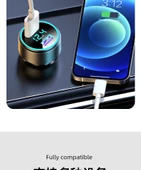 Çift Portlu Araç Şarjı - 33W Apple PD Hızlı Şarj Apple PD Hızlı Şarj Kablosu - 11