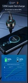 Lavida Araç Şarj Cihazı [Çift USB 36W] Siyah - 8
