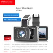 Çift Lensli Araç İçi Kamera - Elektronik Köpek Gelişmiş Sürüm - 32GB - 1