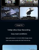 Çift Lensli Araç İçi Kamera - Elektronik Köpek Gelişmiş Sürüm - 32GB - 9
