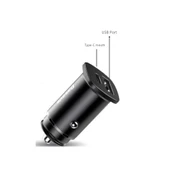 25W Mini Metal Araç Şarj Cihazı - 1