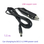 12-24V 2A Araç Çakmak - DC5.5 Subwoofer/Hava Temizleyici Şarj Kablosu - 3M + 1.5M Uzatma thumbnail 4