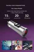 Bluetooth 5.1 FM Transmitter MP3 Çalar - Telefon Tutuculu - 11