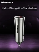Bluetooth 5.1 FM Transmitter MP3 Çalar - Telefon Tutuculu - 6
