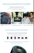 Toyota RAV4 Araç Şarj Cihazı 120W Süper Hızlı Şarj Type-C Lightning Apple Data Hattı Işıklı - 9