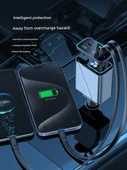 Honda Uyumlu 192W Süper Hızlı Şarj TYPE-C + Apple Araç Şarj Cihazı - 3