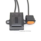 Elektrikli Araba Motosiklet USB Şarj Soketi - Küçük Boy Dişli + Şarj Aleti - 5