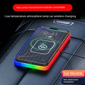 20W Araç İçi Kablosuz Şarj Paneli - Düşük Sıcaklık, Dikey 30cm USB - 2