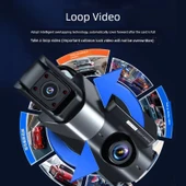 4K Araç Kamerası - Çift Lens - 32 GB Kart - 4
