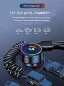 Oto Şarj Cihazı - Siyah 30W - 5