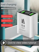 Elektrikli Araç USB Şarj Aleti 1A Siyah + 1m Apple Kablo - 2