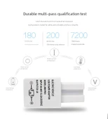 48V 60V 72V - 5V USB Elektrikli Araç Şarj Adaptörü - 2A Siyah Çift USB Type-C 1m Hızlı Şarj Kablolu - 8