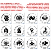 Kişiye Özel Kaşe Burçlu Kaşeler, Otomatik Burç Tasarımlı Kaşe Z3 Serisi - 5