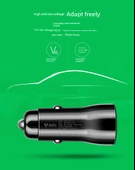 Çift USB Portlu Araç Şarjı - 12W - Beyaz (Plastik Kasa) - 11