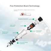 Çift USB Portlu Araç Şarjı - 12W - Beyaz (Plastik Kasa) - 3