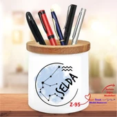 Kişiye Özel Burçlu Hediyelik Kalemlik, Burç Tasarımları Z2 Serisi thumbnail 1