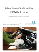 Çift Port USB+C 42W Hızlı Araç Şarj Cihazı - 11