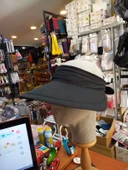 Salarticaret Kadın Vizör Şapka Ayarlanabilir siyah thumbnail 3