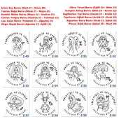 Kişiye Özel İsimli Kaşe, Kitapseverlere Burçlu Kaşe Damga Z2 Serisi - 2