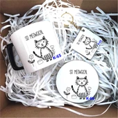 Kedi Tasarımlı Hediye Kutuları, Hediye Setleri, Kedili Kutular K Serisi (100 Model) - 1