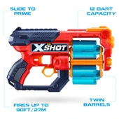 X-Shot Excel Xcess 16 Mermili Sünger Dart Atan Silah 30 Cm thumbnail 3