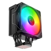 Rampage OCTAGON C70 Siyah 12cm ARGB Sıcaklık Göstergeli Hava Soğutucu - OCTAGON C70 SIYAH - 3