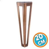 Mobilya Koltuk Konsol Tv Ünite Masa Ayağı Metal Ayakları 20 Cm Antik Bakır 4 Adet thumbnail 7