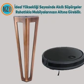 Mobilya Koltuk Konsol Tv Ünite Masa Ayağı Metal Ayakları 20 Cm Antik Bakır 4 Adet thumbnail 3