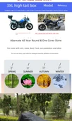 Motosiklet Örtüsü Oxford Kumaş Su Geçirmez Toz Geçirmez - M Boy 2XL gsx250r 650 1000r - 10