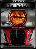 Honda NS125LA Koyu Mavi Far Koruma Filmi - 7