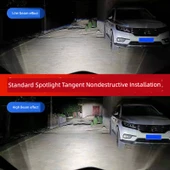 Suzuki UY125 Motosiklet LED Far - Y10 Serisi - H4 - 6