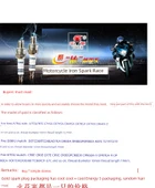 B7RIU İridyum Altın Motosiklet Bujisi - 7