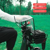 Elektrikli Motosiklet Yağmurluk Ön Camı - Küçük Model Başlık - 1