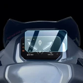 Motosiklet Scooter 150SC Gösterge Ekran Koruyucu HD Çizilmez Yumuşak Film 2 Adet - 5
