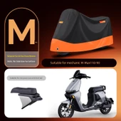 Elektrikli Araba Motosiklet Örtüsü - Mechanic M-Max110/90 Siyah Turuncu - M Beden - 1