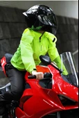 Motosiklet Yağmur Pantolonu - S Beden - Siyah - 7