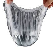 Elektrikli Araç/Motosiklet için Su Geçirmez Plastik Yağmurluk - Orta Kalın Minder Kılıfı 10 Adet - 6