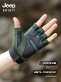 Taktik Yarım Parmak Eldiven - XL - Siyah - 4